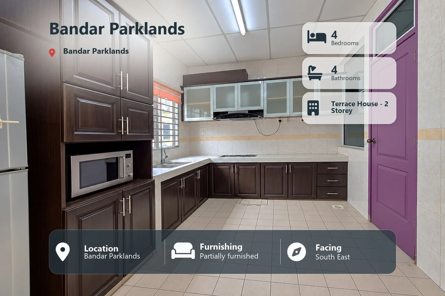 4R4B Double Storey House @ Bandar Parklands