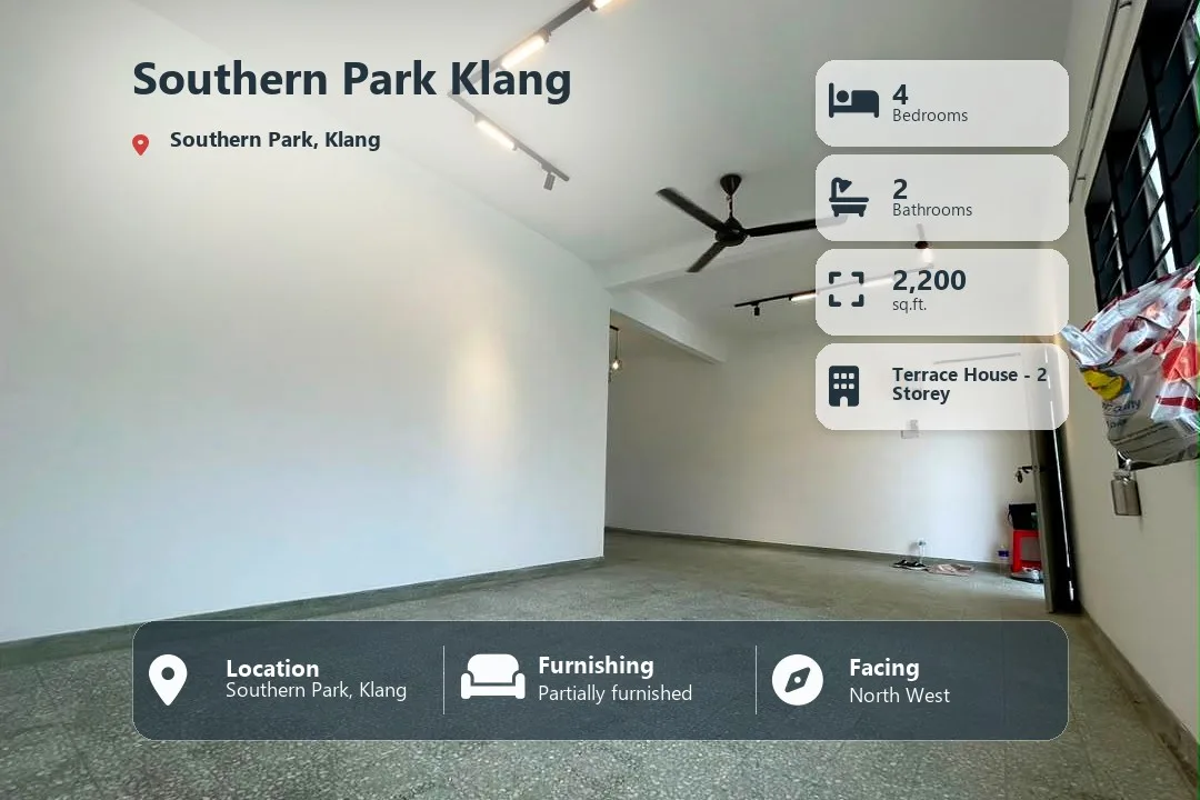 4R2B Double Storey House @ Southern Park Klang