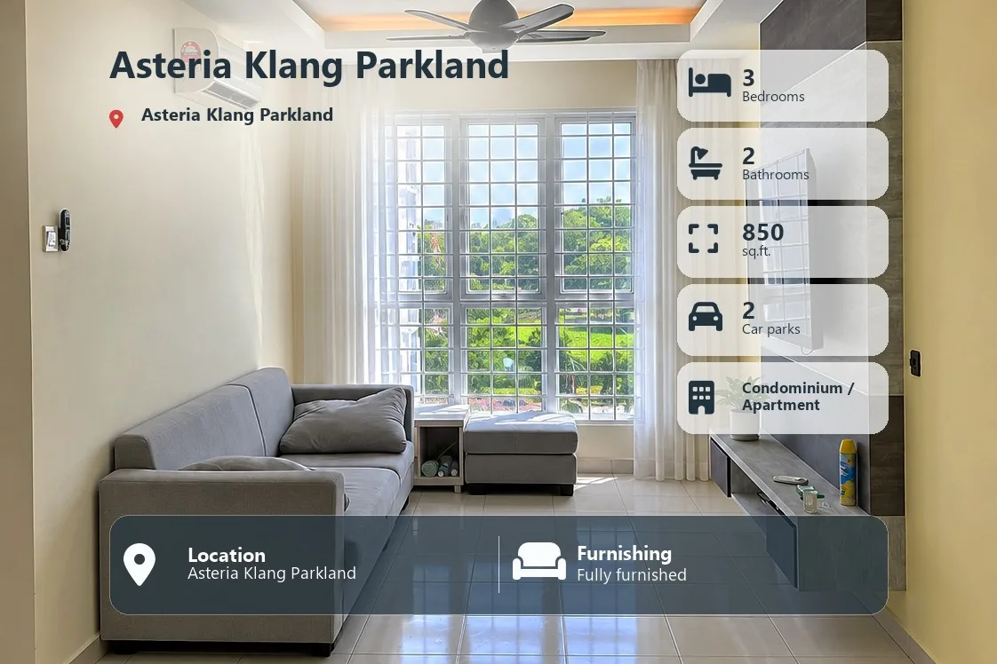 3R2B Condo @ Asteria Klang Parkland