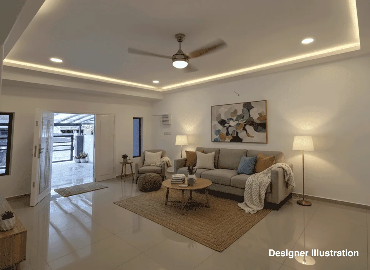 Single Storey Terrace House @ Taman Melawis, Klang